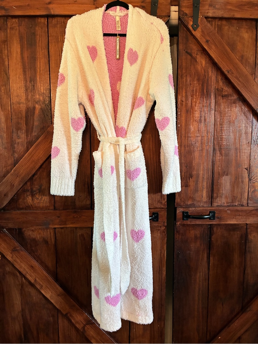 SKIMS Hearts Cozy Robe
